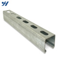 Acero inoxidable ranurado galvanizado Alibaba Proveedores c canales de acero en forma de